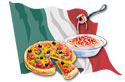 Italian and Pizzas, click here.